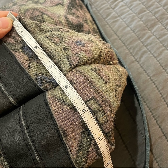 Free People Heartbreaker Jute Tote with Stone Embellishments NWOT - Picture 11 of 12